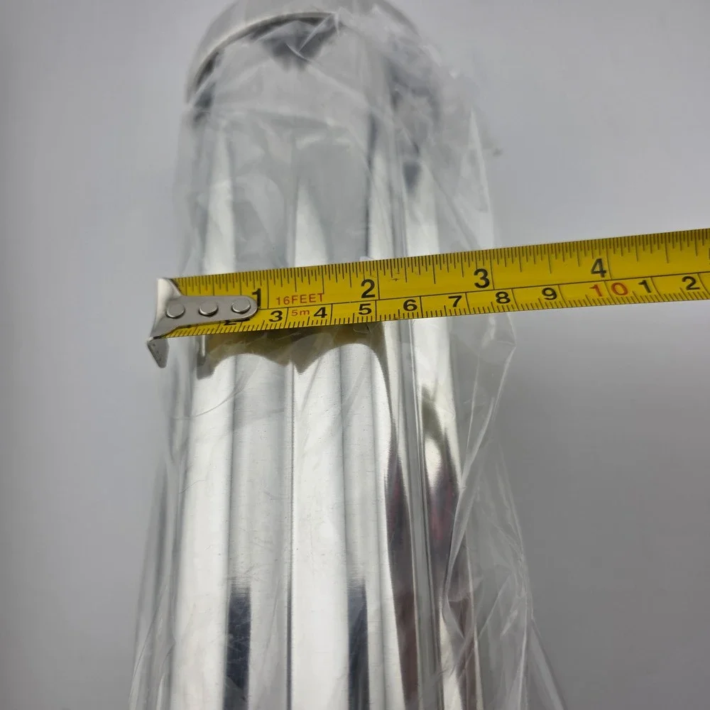 Pampered Chef Flower Bread Tube 1550 Stainless Steel Silver NEW Baking Tool Gift